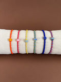Braccialetto con murrina colorata