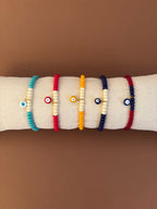 Bracialetto con occhietto porta foruna