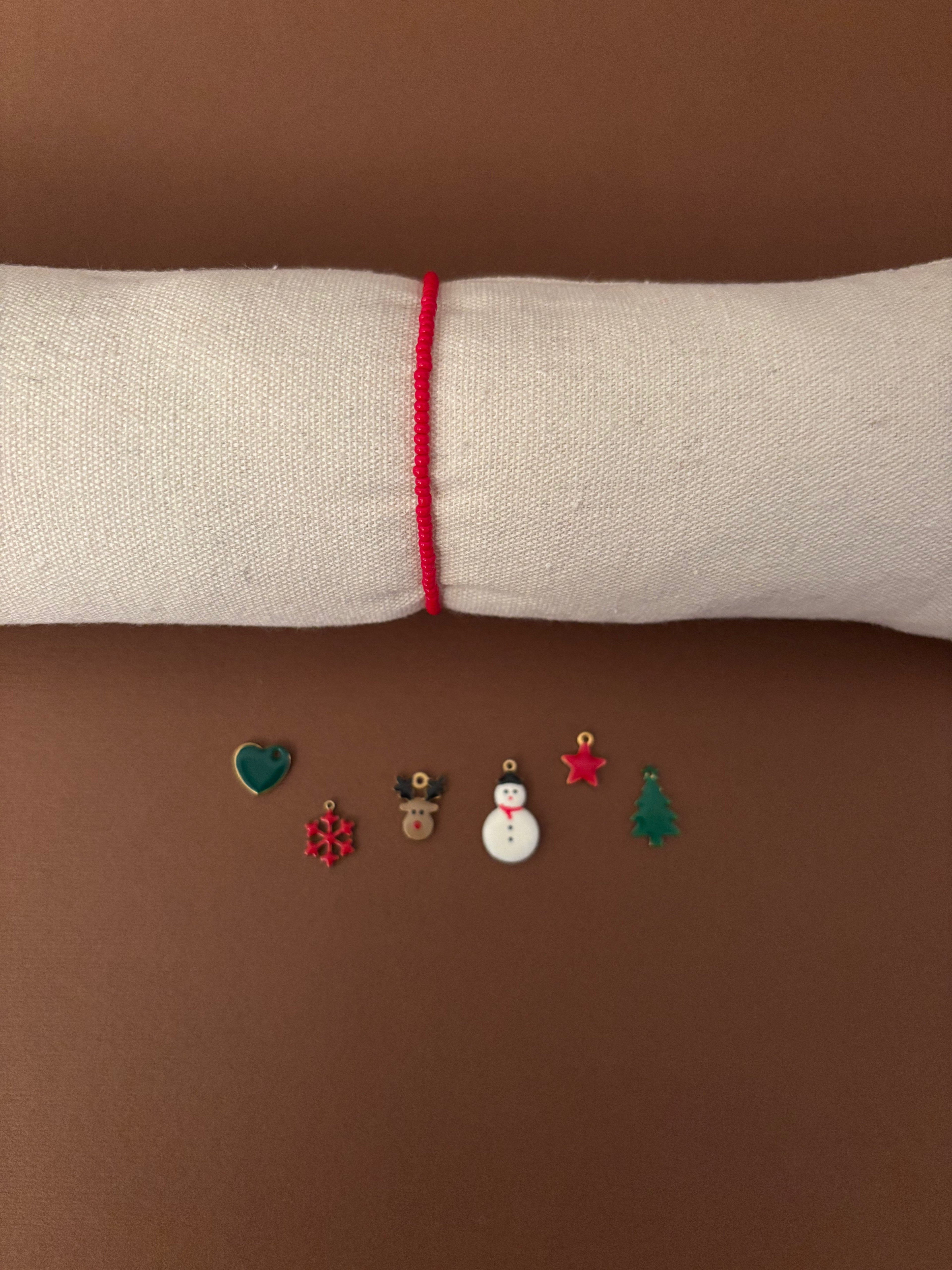 Braccialetto con charms di Natale (1)