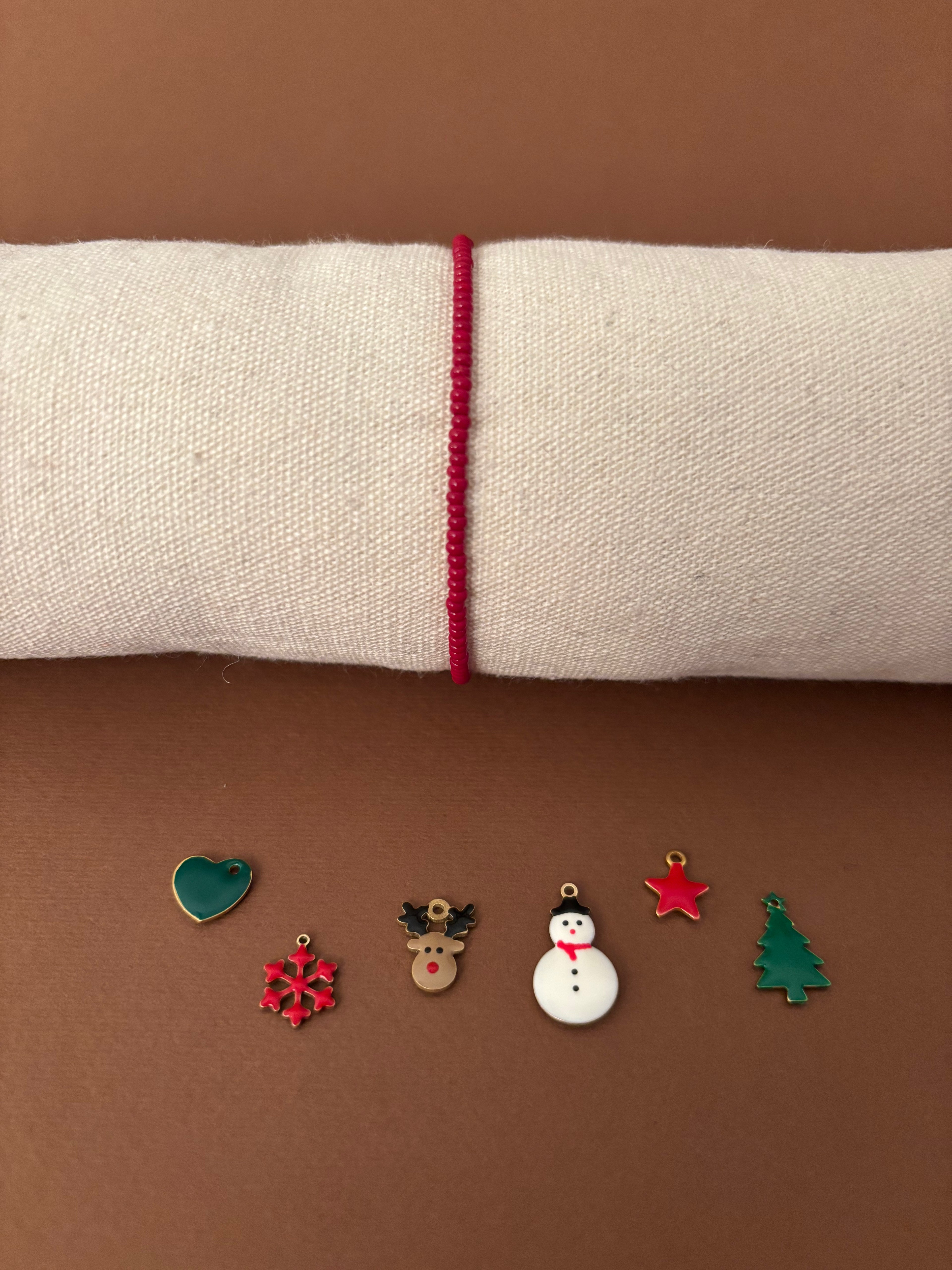 Braccialetto con charms di Natale (2)