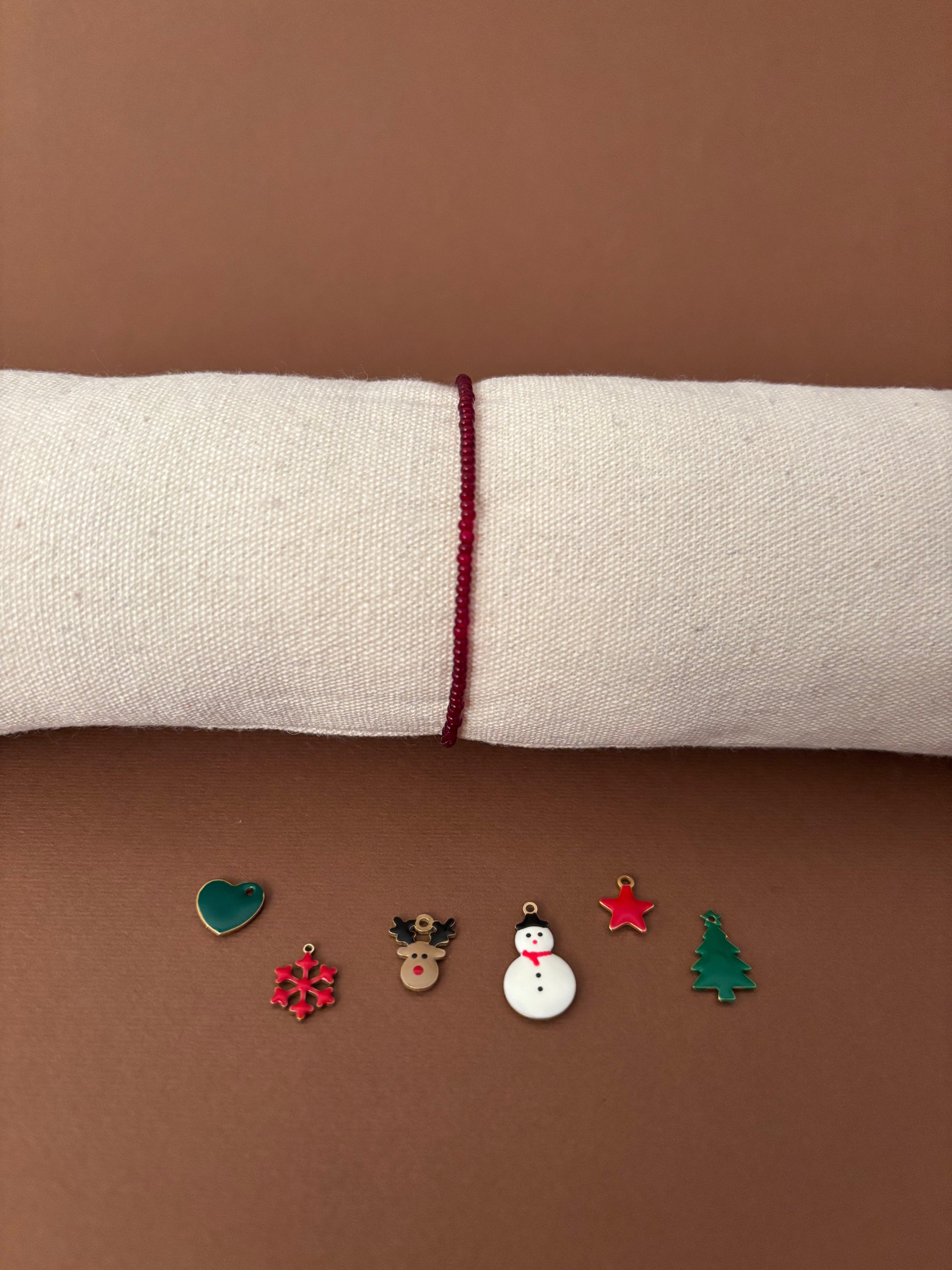 Braccialetto con charms di Natale (3)