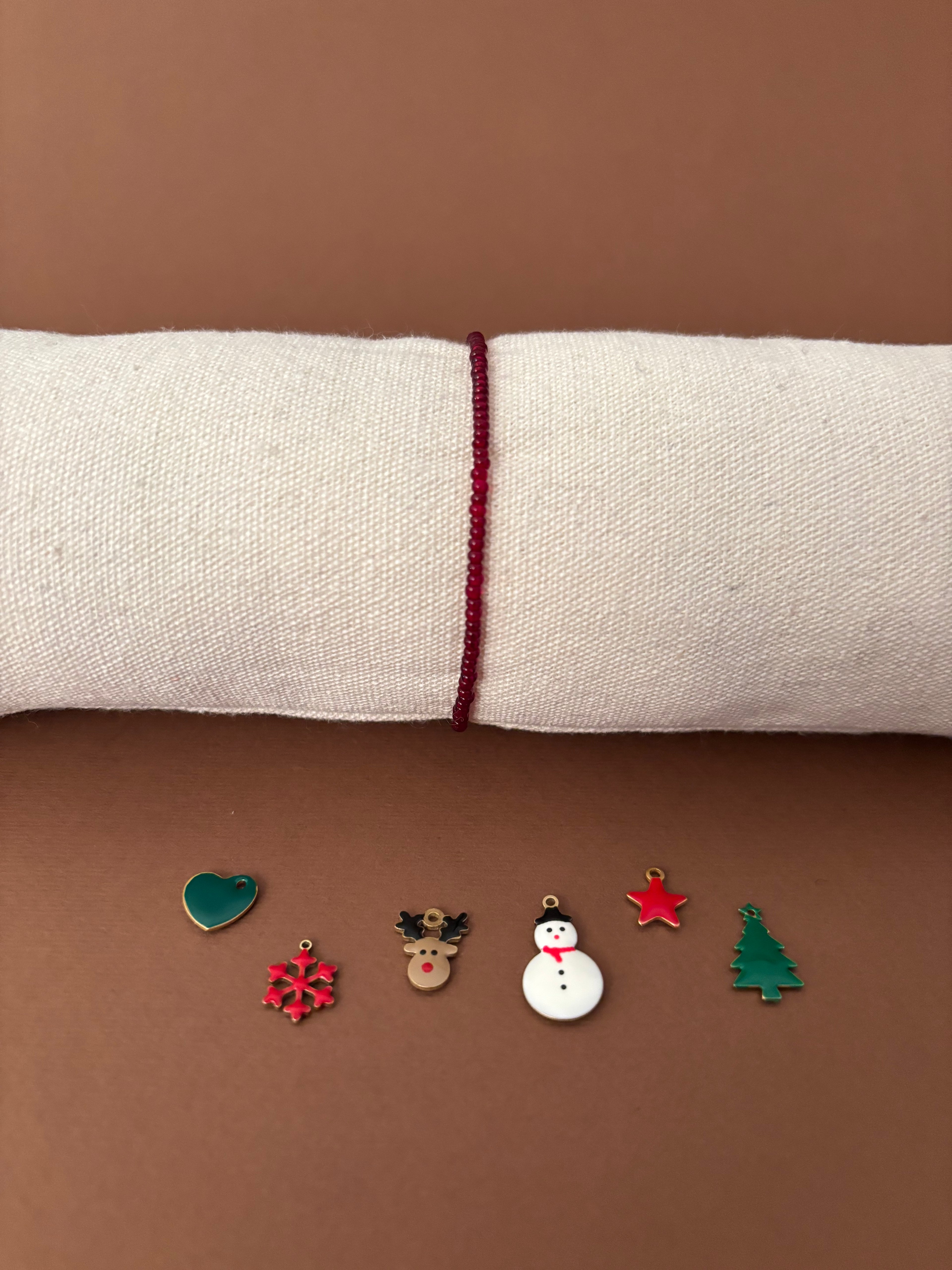 Braccialetto con charms di Natale (3)
