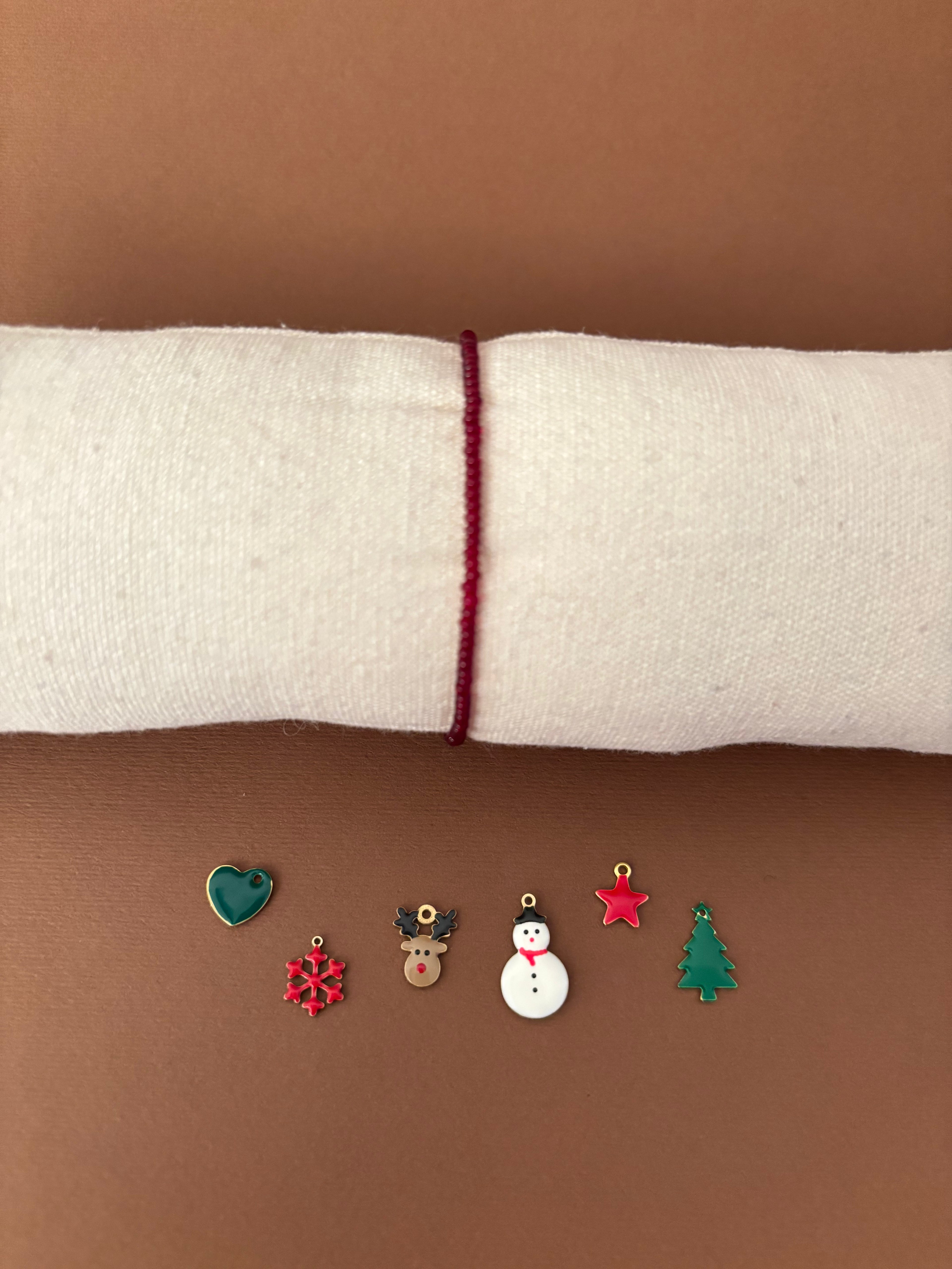 Braccialetto con charms di Natale (3)