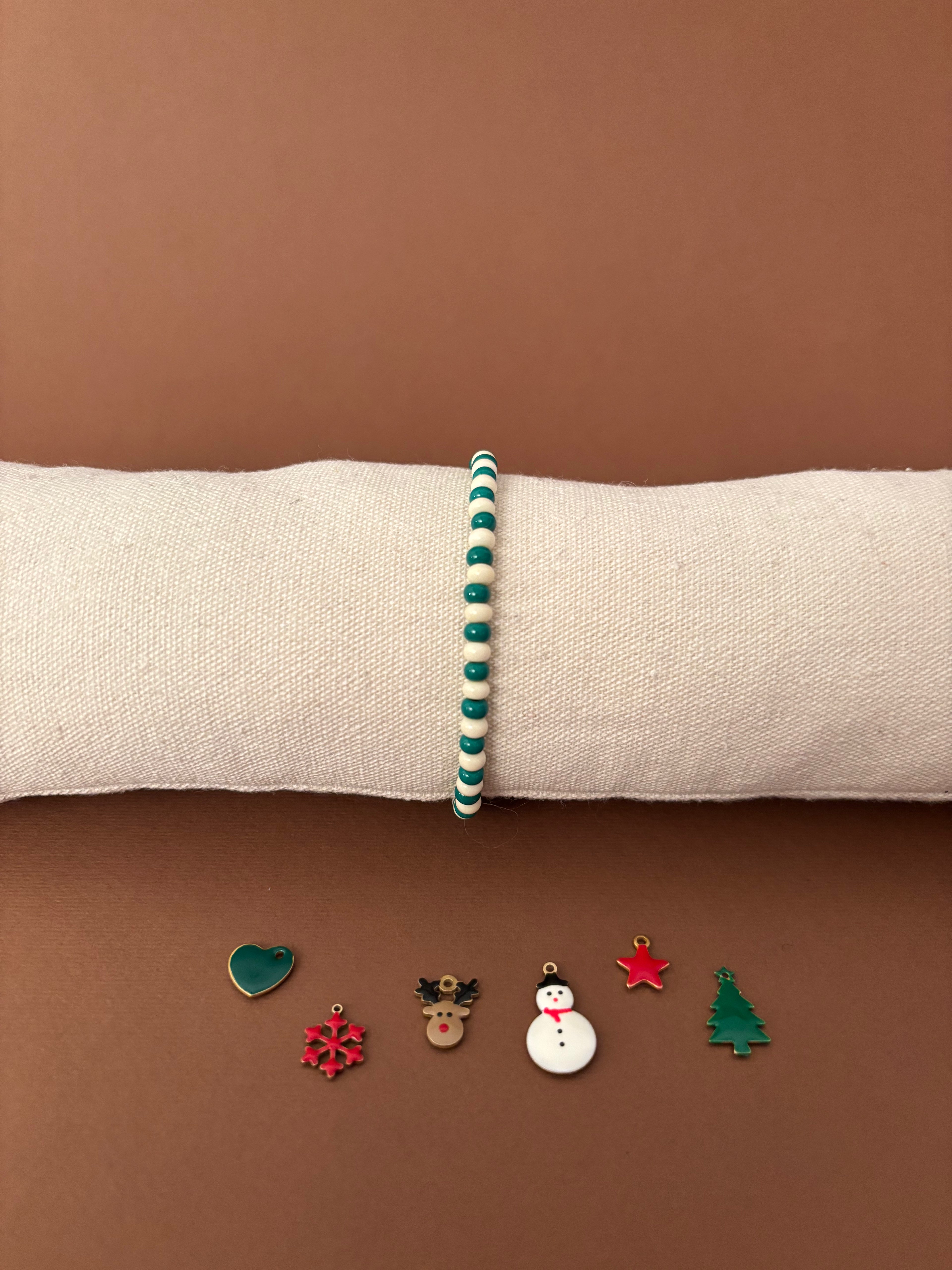 Braccialetto con charms di Natale (4)
