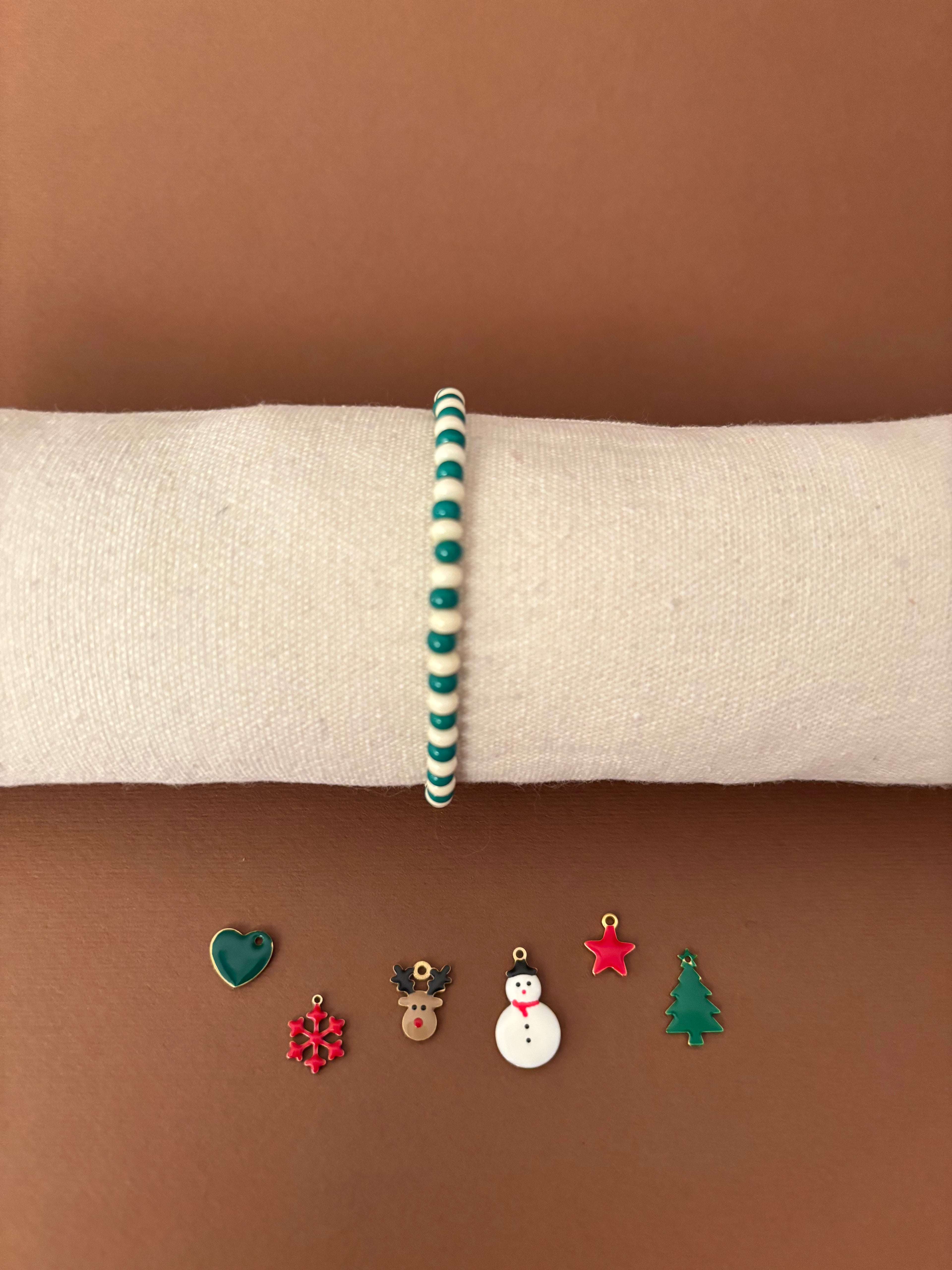 Braccialetto con charms di Natale (4)