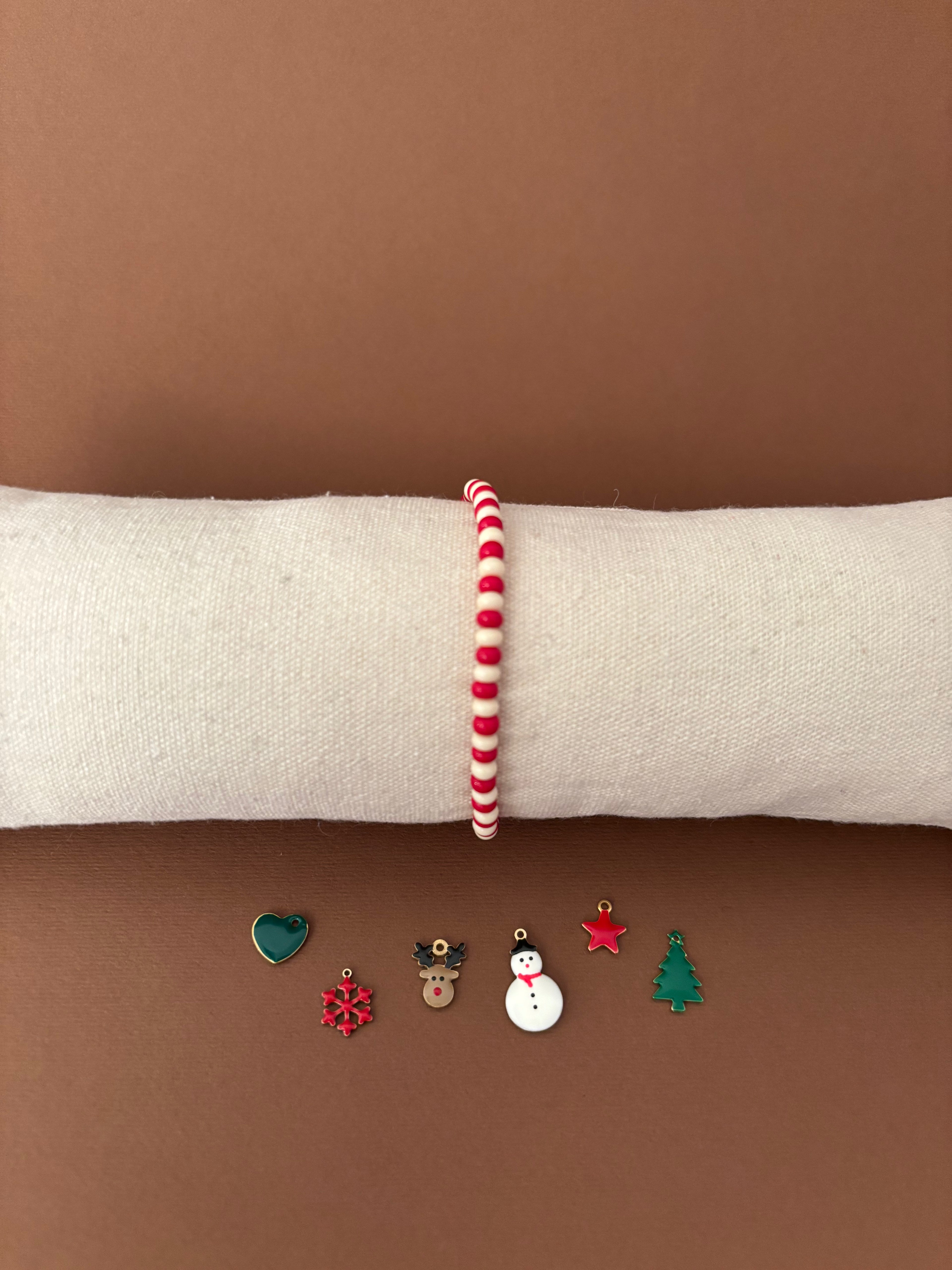 Braccialetto con charms di Natale (5)